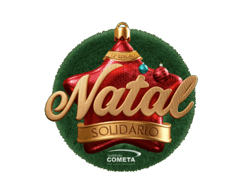 Natal Solidariedade Sticker by Grupo Cometa