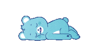 Sleep Nap Sticker by Care Bear Stare!