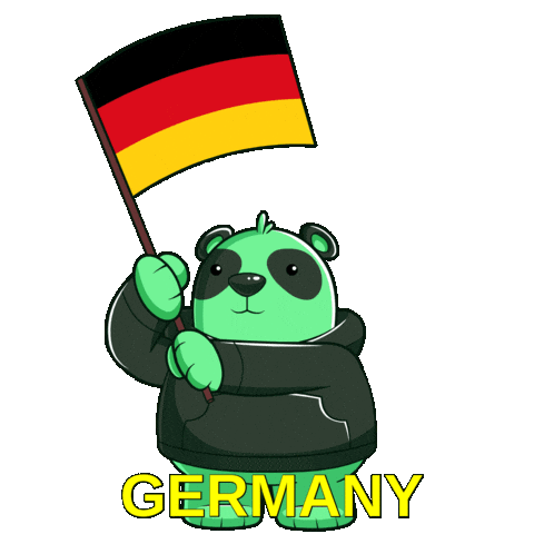 Proud Germany Sticker by SuperVerse