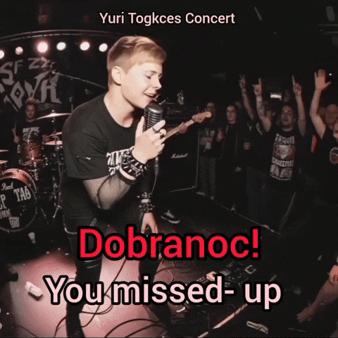 Dobranoc GIF by Yuri Togkces