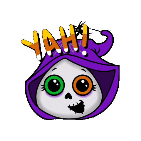 ColitisNinja yes halloween yeah spooky Sticker