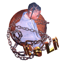 Travis Scott Sticker Sticker by Apple Music