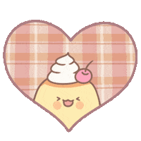 245_art_log love pudding 푸딩 푸푸 Sticker