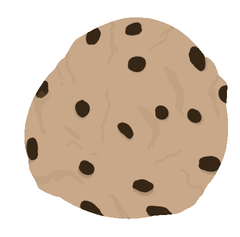 Chocolate Chip Cookie Eating Sticker