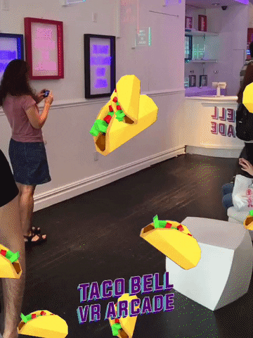 vrarcade GIF by Taco Bell VR Arcade