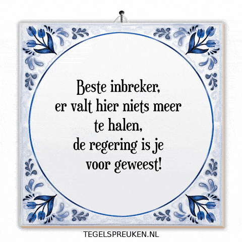 Troost Afleiding GIF by Tegelspreuken.nl