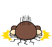 seikou_y monkey sorry apology 猿 Sticker