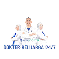 MILVIK_Dokter family 247 keluarga dokter Sticker