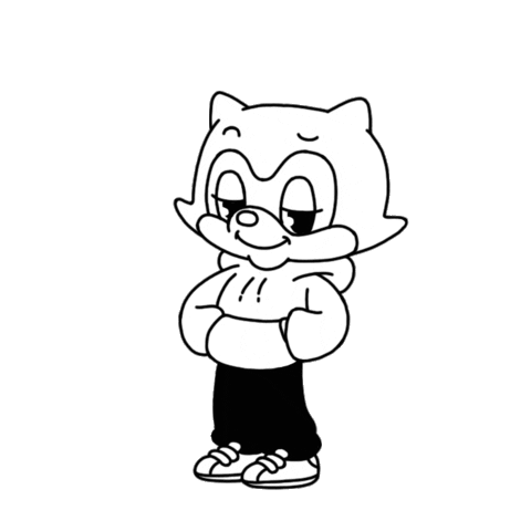 Black And White Fun Sticker by Lotte World