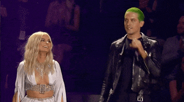 Bebe Rexha Hug GIF by 2020 MTV EMA