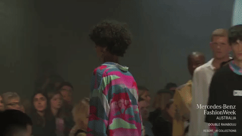 double rainbouu GIF by Mercedes-Benz Fashion Week Australia