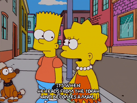 bart simpson dog GIF