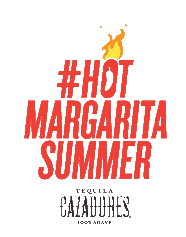 tequilacazadores giphyupload summer heat tequila Sticker