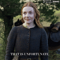 Sorry To Hear That Season 1 GIF by Outlander