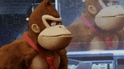 Think Donkey Kong GIF