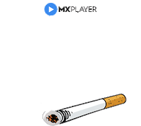 smoke smoking Sticker by MX Player