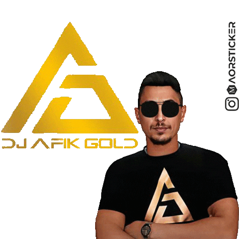 Dj Glow Sticker