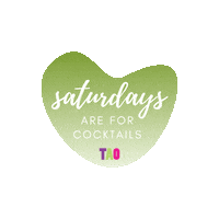 Saturday Cocktails Sticker by TAOoostende
