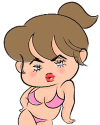Dance Girl Sticker