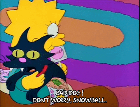Season 2 Snowball GIF by The Simpsons