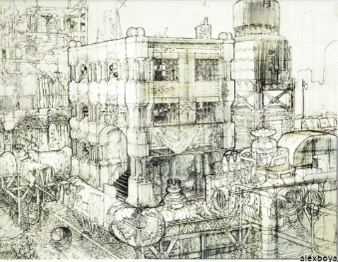 Painting GIF by Alex Boya