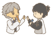 Couple Cp Sticker by polu
