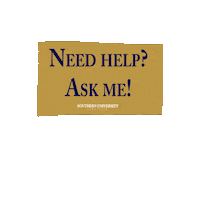 Help Sticker by Southern University Law Center