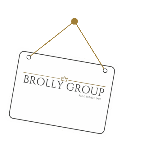 BrollyGroup giphyupload real estate leased just leased Sticker