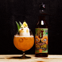 OldJSpicedRum fire rum tiki oldj GIF