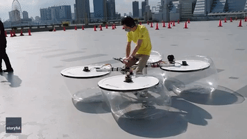 Inventor's Hovercraft Goes Viral After YouTuber Takes a Ride