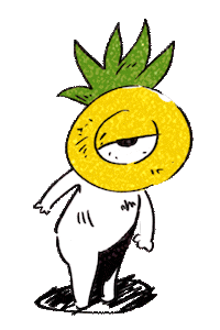 Dance Fruit Sticker