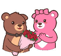 I Love You Flirting Sticker by BEARISH