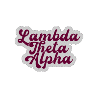 Lambda Theta Alpha Sticker by Greek Swag Pack