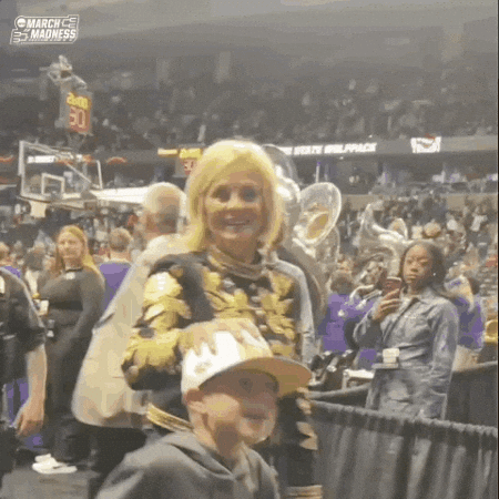 Rooting Lsu Tigers GIF by NCAA March Madness