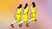 mergerecords animation trippy psychedelic gymnastics GIF