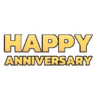 Happy Anniversary Sticker
