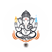 Bahia Ganesh Sticker by Casa Nostra Trancoso