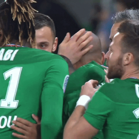 Football Sport GIF by AS Saint-Étienne