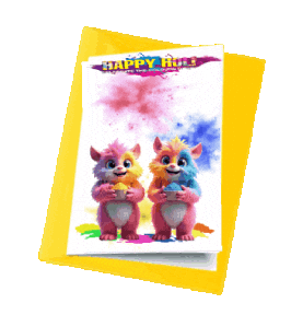 Festival Of Colors Happy Holi Sticker