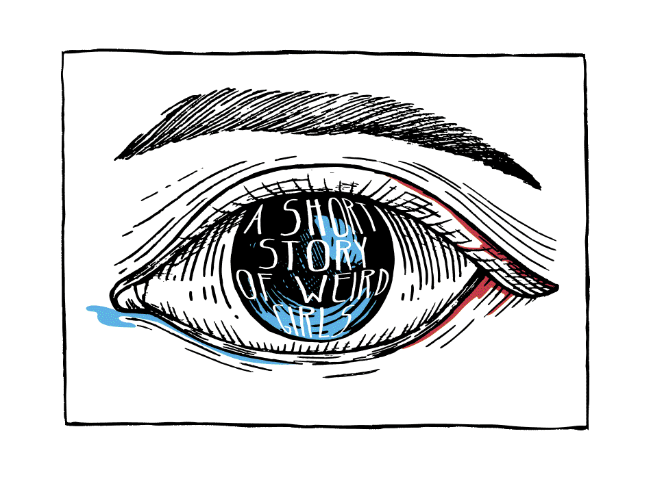 eye weirdgirls Sticker by Ana Locking