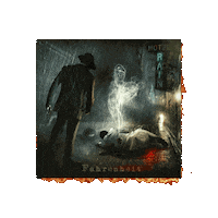 On Fire Metal Sticker by Fahrenheit Paradox