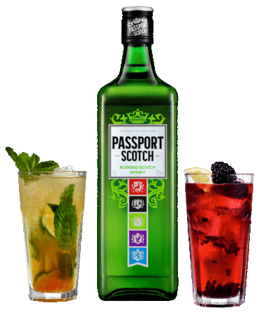 PassportScotch giphyupload dancing drink cheers Sticker