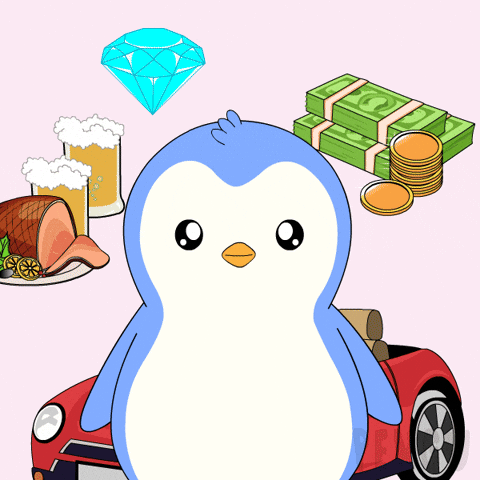 Jesus Christ Money GIF by Pudgy Penguins