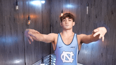 University Of North Carolina Wrestling GIF by UNC Tar Heels