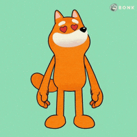 Heart Eyes Love GIF by BONK