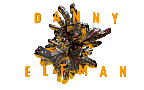 Danny Elfman Logo Sticker by Epitaph Records