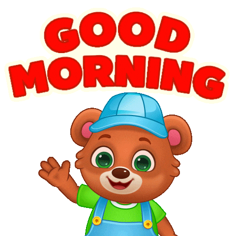 Good Morning Love Sticker by Lucas and Friends by RV AppStudios