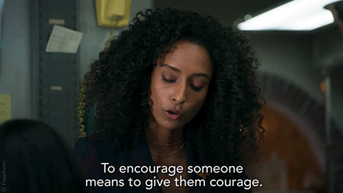Courage GIF by Party of Five