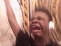 Screaming Turn It Up GIF