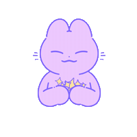 purple_cat_0819 cat star ㄆ波 purplecat0819 Sticker